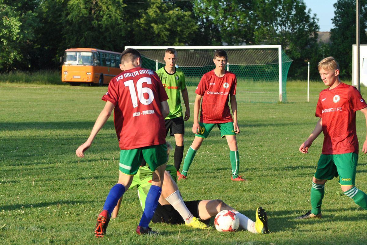 2018.05.23 Orlęta Cielądz 4:4 Pogoń Godzianów (A1)